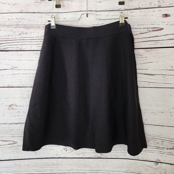 Tommy Hilfiger Black A-Line Skirt 0X  / 14 NWT - Picture 3 of 5
